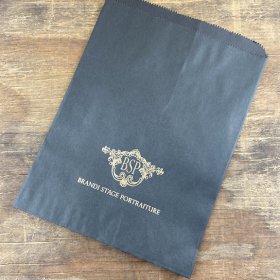 12" x 15" Black Kraft Flat Bag pack of 100 12" x 15" Black Kraft Flat Bag pack of 100